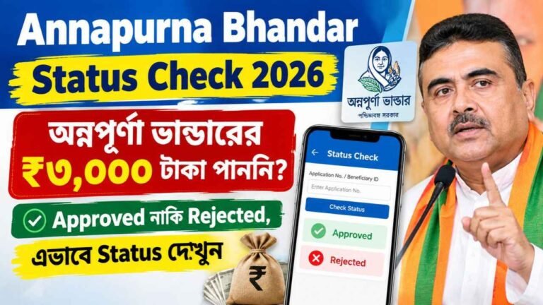 Annapurna Bhandar Status Check 2026