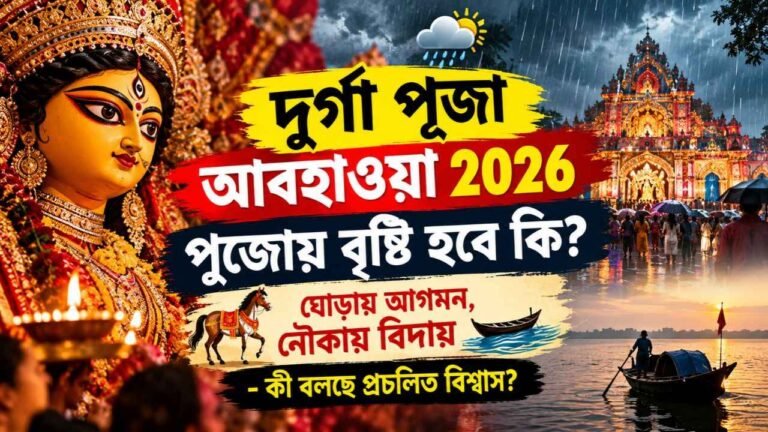 Durga Puja Weather 2026