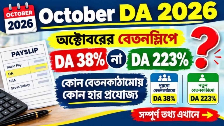 October DA 2026