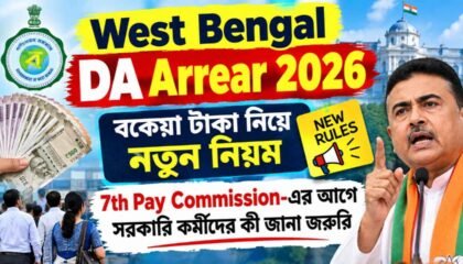 West Bengal DA Arrear 2026: বকেয়া টাকা নিয়ে নতুন নিয়ম, 7th Pay Commission-এর আগে সরকারি কর্মীদের কী জানা জরুরি