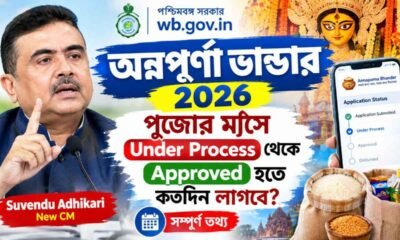 Annapurna Bhandar 2026: পুজোর মাসে Under Process থেকে Approved হতে কতদিন লাগবে? @wb.gov.in